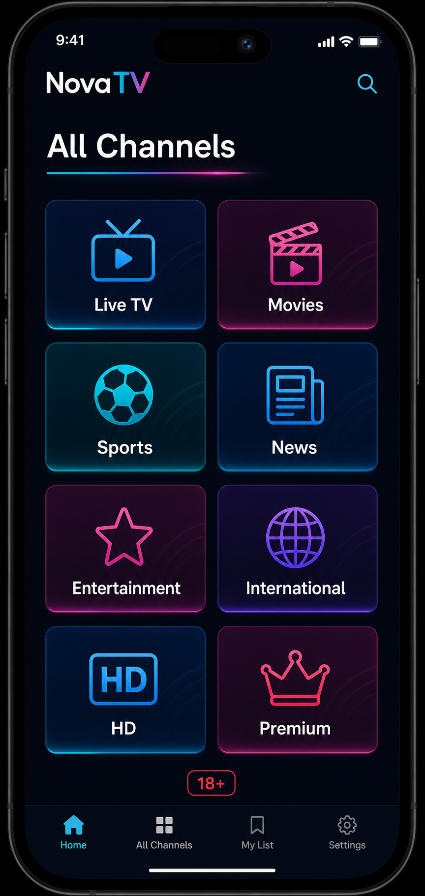 NovaTV screenshot 1